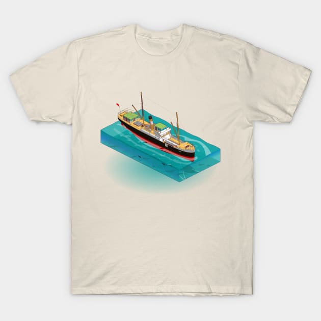 SS Bandirma 1878 T-Shirt by anilyanik